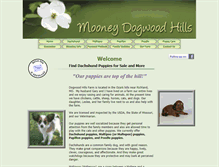 Tablet Screenshot of mooneydogwoodhills.com